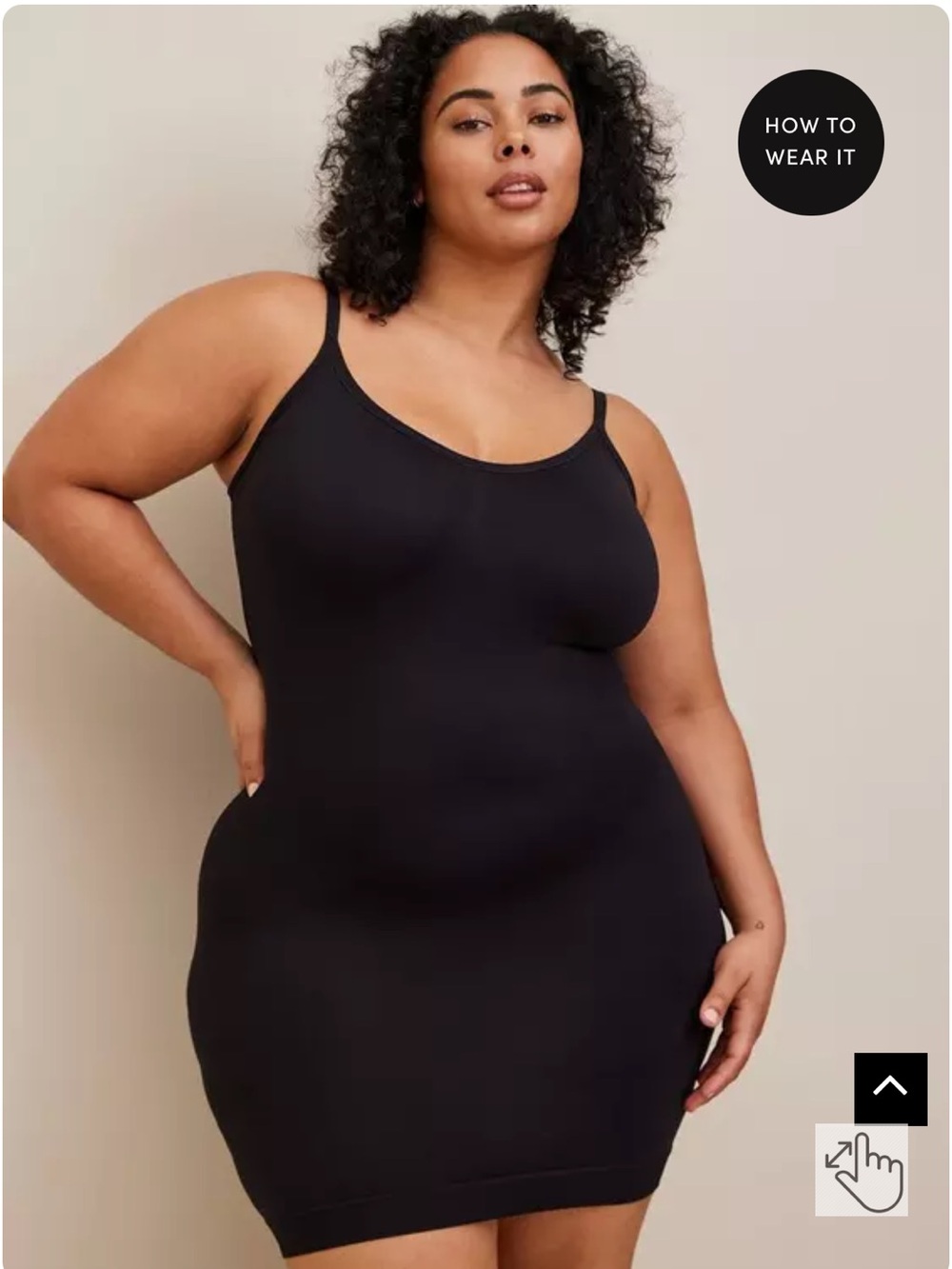 Torrid Black 360 Seamless Slip Shapewear Dress